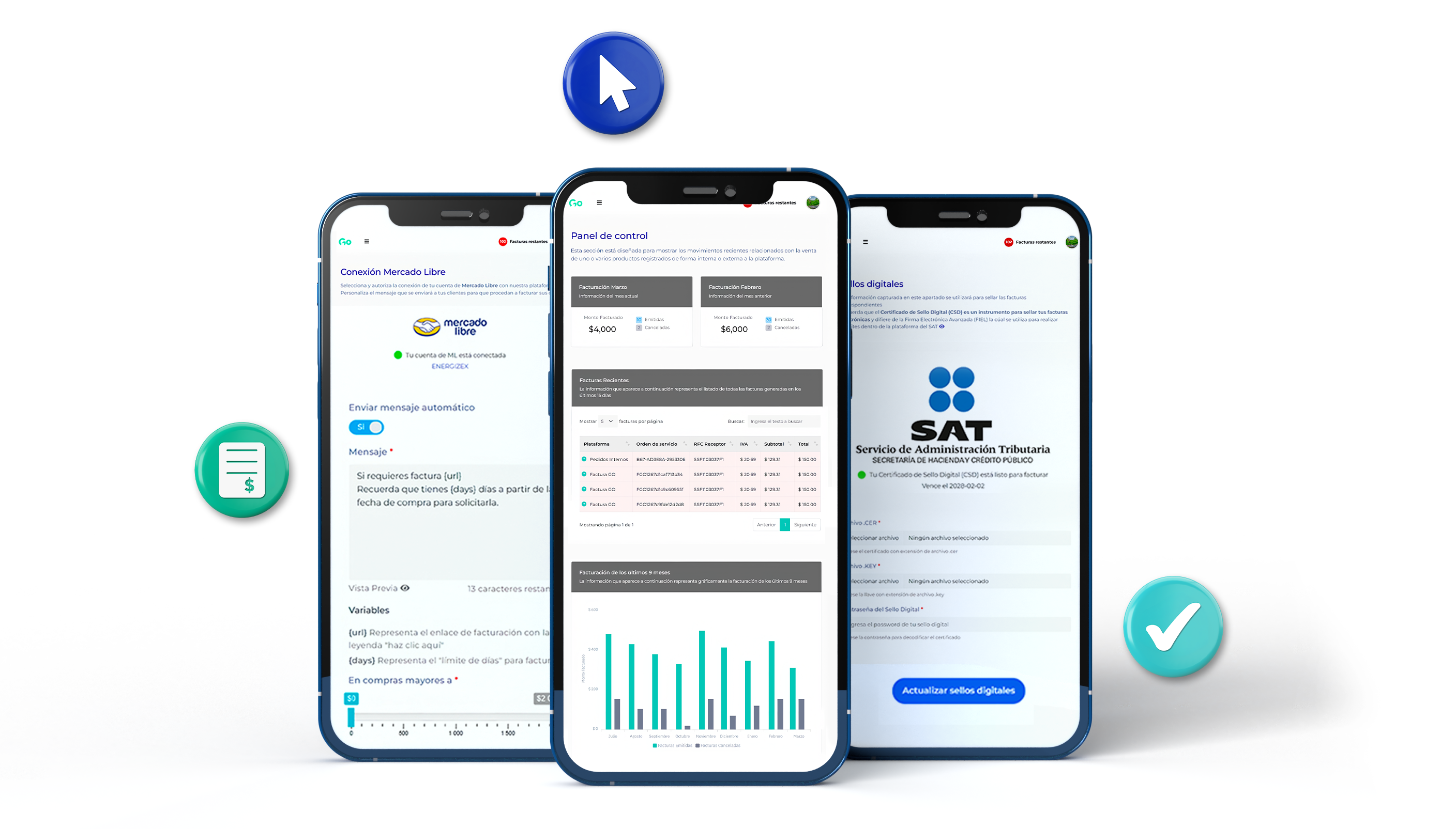 FacturaGo Dashboard Preview